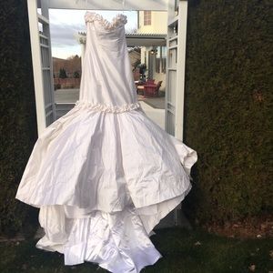 Custom, unfinished Marcella’s Bridal Wedding Dress